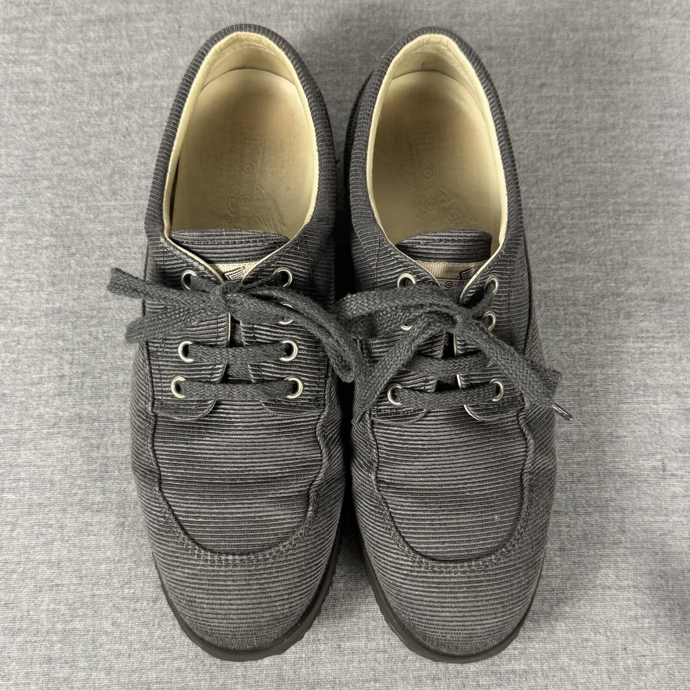 Hogan Gray Lace Up Oxford Sneakers Leather Fashion Shoes Women's Sz 38.5‎